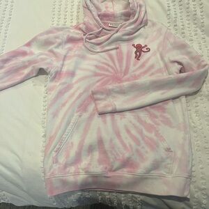 Roller Rabbit Limited Edition Tie-Die Monkey Hoodie - Size S